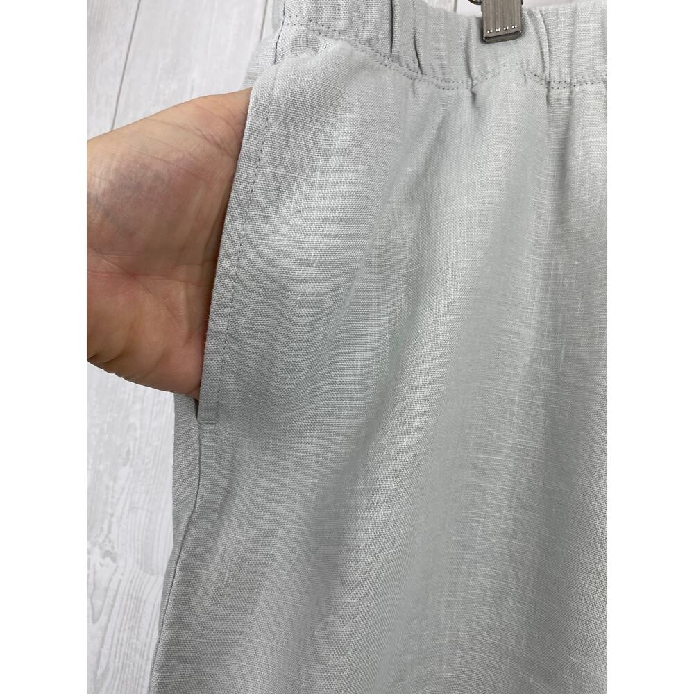 J.Jill Easy Linen-Blend Shorts in White/Gray, Women's size 2X BUNDLE - Picture 7 of 10